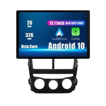 Android Радио 13,1 автомобильное стереонавигационное головное устройство мультимедийный плеер GPS для Toyota Vios Yaris L 2018-2021 13.1 оранжевый