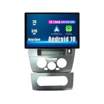 Android Радио 13,1 Автомобильное стереонавигационное головное устройство Мультимедийный плеер GPS для Nissan Tiida 2005-2010 13.1 оранжевый