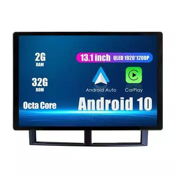 Android Радио 13,1 Автомобильное стереонавигационное головное устройство Мультимедийный плеер GPS для Jeep Grand Cherokee 2004 2005 13.1 оранжевый