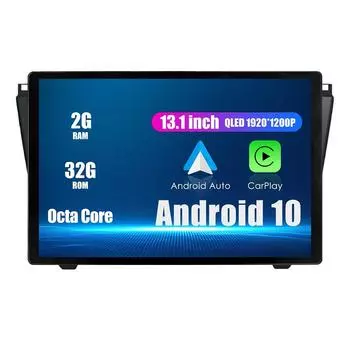 Android Радио 13,1 Автомобильное стереонавигационное головное устройство Мультимедийный плеер GPS для Mazda 6 Core-Wing 2008-2014 13.1 оранжевый