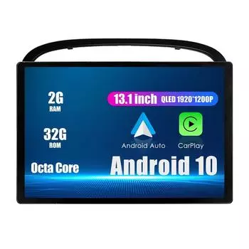 Android Радио 13,1 Автомобильное стереонавигационное головное устройство Мультимедийный плеер GPS для Peugeot 607 2004-2010 13.1 оранжевый