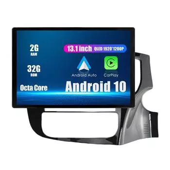 Android радио 13,1 автомобильное стереонавигационное головное устройство мультимедийный плеер GPS для Mitsubishi Outlander 2017 13.1 оранжевый