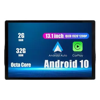 Android Радио 13,1 Автомобильное стереонавигационное головное устройство Мультимедийный плеер GPS для Perodua Alza 2010-2017 13.1 оранжевый