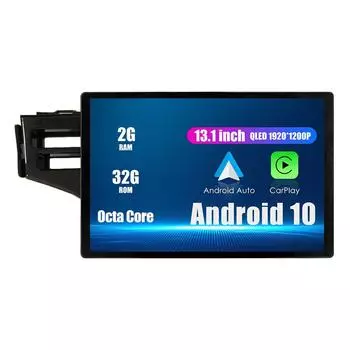 Android Радио 13,1 Автомобильное стереонавигационное головное устройство Мультимедийный плеер GPS для Honda Fit 2014-2017 13.1 оранжевый