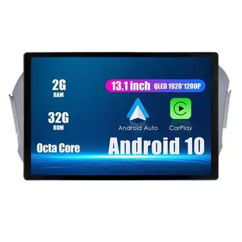 Android Радио 13,1 Автомобильное стереонавигационное головное устройство Мультимедийный плеер GPS для Toyota Innova 2015-2018 13.1 оранжевый