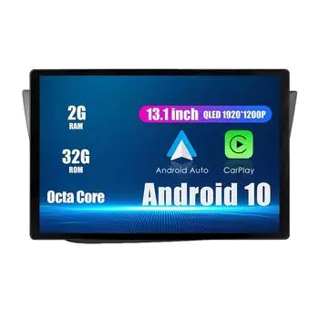 Android-радио 13,1 автомобильное стереонавигационное головное устройство мультимедийный плеер GPS для Seat Altea 2004-2015 13.1 оранжевый