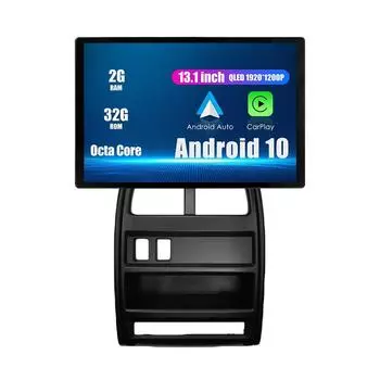 Android Радио 13,1 Автомобильное стереонавигационное головное устройство Мультимедийный плеер GPS для Proton Saga 2016-2018 13.1 оранжевый