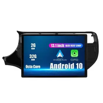 Android Радио 13,1 Автомобильное стереонавигационное головное устройство Мультимедийный плеер GPS для Kia Rio 2015-2018 13.1 оранжевый