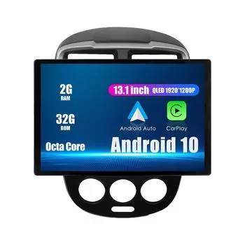 Android Радио 13,1 Автомобильное стереонавигационное головное устройство Мультимедийный плеер GPS для Proton Exora 2009-2021 13.1 оранжевый