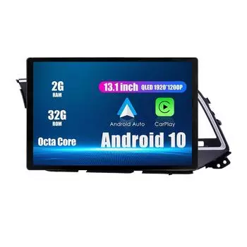 Android Радио 13,1 Автомобильное стереонавигационное головное устройство Мультимедийный плеер GPS для Hyundai Elantra 2016-2018 13.1 оранжевый