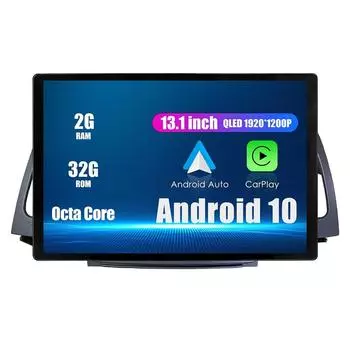 Android Радио 13,1 автомобильное стереонавигационное головное устройство мультимедийный плеер GPS для Kia Opirus 2007 2008 13.1 оранжевый