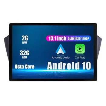 Android Радио 13,1 Автомобильное стереонавигационное головное устройство Мультимедийный плеер GPS для Skoda Fabia 2015-2017 13.1 оранжевый