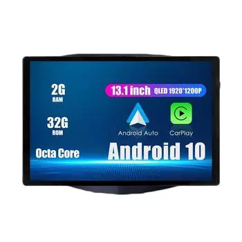 Android Радио 13,1 Автомобильное стереонавигационное головное устройство Мультимедийный плеер GPS для Peugeot 207 2009-2013 13.1 оранжевый