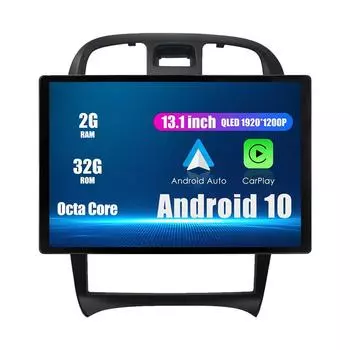 Android Радио 13,1 Автомобильное стереонавигационное головное устройство Мультимедийный плеер GPS для Hyundai Sonata 2004-2008 13.1 оранжевый