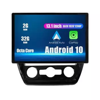 Android-радио 13,1 дюйма, автомобильное стереонавигационное головное устройство, мультимедийный плеер, GPS для Volkswagen Golf 6 Jetta 6 Sagitar 11, если применимо 13.1 оранжевый