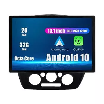 Android-радио 13,1 дюйма, автомобильное стереонавигационное головное устройство, мультимедийный плеер, GPS для Mazda 323, для Ford Laser 02-08, если применимо 13.1 оранжевый