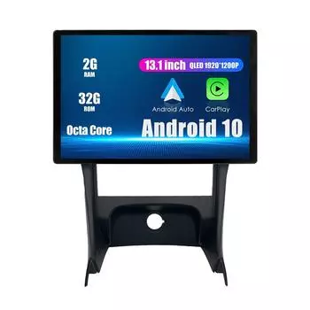 Android-радио 13,1 дюйма, автомобильное стереонавигационное головное устройство, мультимедийный плеер, GPS для Proton Saga Blm Flx, если применимо 13.1 оранжевый