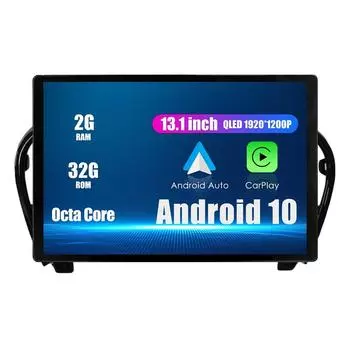 Android-радио 13,1 дюйма, автомобильное стереонавигационное головное устройство, мультимедийный плеер, GPS для Infiniti Esq 14, для Nissan Juke 04-16, если применимо 13.1 оранжевый