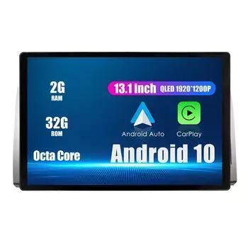 Android-радио 13,1 дюйма, автомобильное стереонавигационное головное устройство, мультимедийный плеер, GPS для Toyota Previa Estima Tarago 06-21, если применимо 13.1 оранжевый