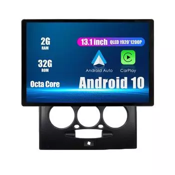 Android-радио 13,1-дюймовое автомобильное стереонавигационное головное устройство мультимедийный плеер GPS для Kia Pride 13.1 оранжевый