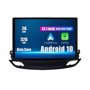Android-радио 13,1-дюймовое автомобильное стереонавигационное головное устройство мультимедийный плеер GPS для Buick Regal 2019 13.1 оранжевый