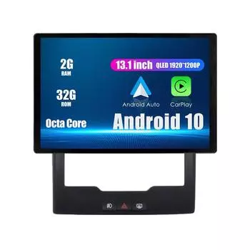 Android-радио 13,1-дюймовое автомобильное стереонавигационное головное устройство мультимедийный плеер GPS для Kia Pride 13.1 оранжевый