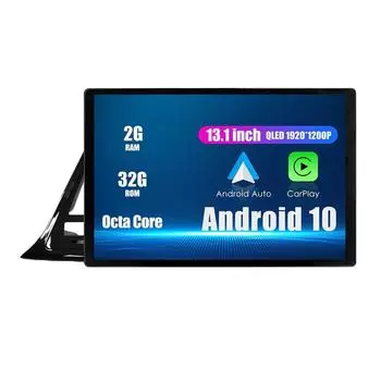 Android-радио 13,1-дюймовое автомобильное стереонавигационное головное устройство мультимедийный плеер GPS для Toyota C-Hr 2018 13.1 оранжевый