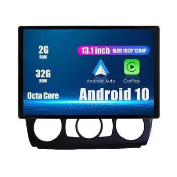 Android-радио 13,1-дюймовое автомобильное стереонавигационное головное устройство мультимедийный плеер GPS для Bmw 1 серии 2008-2012 гг. 13.1 оранжевый