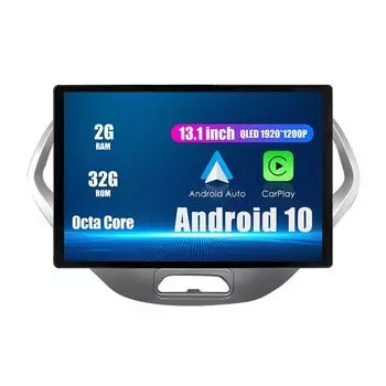 Android-радио 13,1-дюймовое автомобильное стереонавигационное головное устройство мультимедийный плеер GPS для Ford Freestyle 13.1 оранжевый