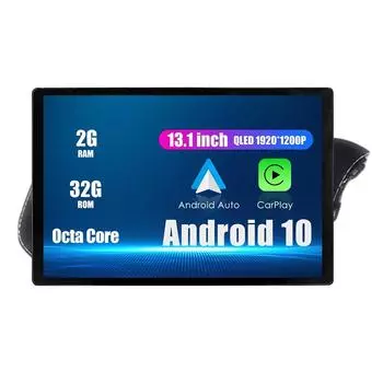 Android-радио 13,1-дюймовое автомобильное стереонавигационное головное устройство мультимедийный плеер GPS для Hyundai I20 2021 13.1 оранжевый