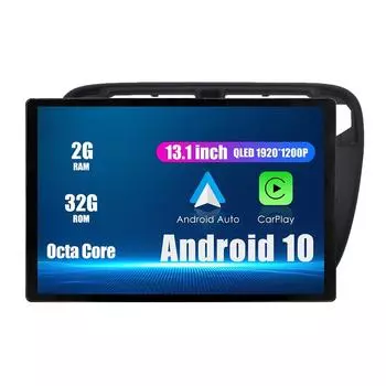 Android-радио 13,1-дюймовое автомобильное стереонавигационное головное устройство мультимедийный плеер GPS для Honda Civic 1998-2000 гг. 13.1 оранжевый