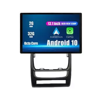 Android Радио 13,1-дюймовое автомобильное стереонавигационное головное устройство Мультимедийный плеер GPS для Proton Saga 2020 13.1 оранжевый