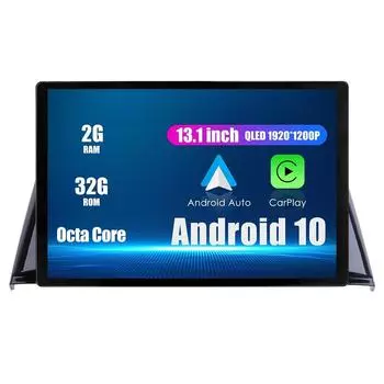 Android-радио 13,1-дюймовое автомобильное стереонавигационное головное устройство мультимедийный плеер GPS для Peugeot 308 2018-2020 13.1 оранжевый