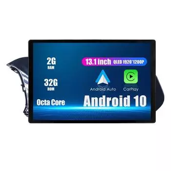 Android-радио 13,1-дюймовое автомобильное стереонавигационное головное устройство мультимедийный плеер GPS для Hyundai I-20 2021 13.1 оранжевый