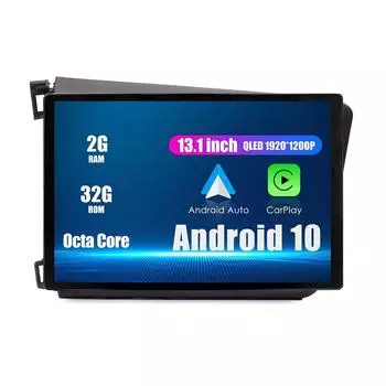 Android Радио 13,1 Головное стерео навигационное головное устройство Мультимедийный плеер GPS для Honda Civic 2012-2015 13.1 оранжевый