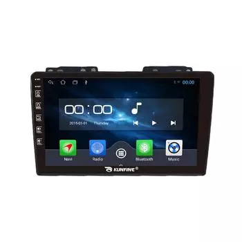 Android Радио CarPlay/Android Авто Автомобильная Навигация Мультимедийный Плеер GPS RDS DSP Стерео Для Nissan Frontier 2009-2012 9 Inch чёрный