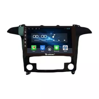 Android Радио CarPlay/Android Авто Автомобильная Навигация Мультимедийный Плеер GPS RDS DSP Стерео Для Ford S-Max 2007 2008