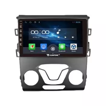 Android Радио CarPlay/Android Авто Автомобильная навигация Мультимедийный плеер GPS RDS DSP Стерео Для Ford Mondeo 2013-2019 9 Inch чёрный