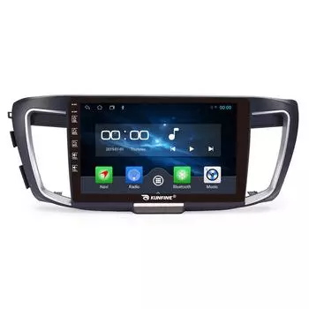 Android Радио CarPlay/Android Авто Автомобильная Навигация Мультимедийный Плеер GPS RDS DSP Стерео Для Honda Accord 2013-2019 10 Inch чёрный