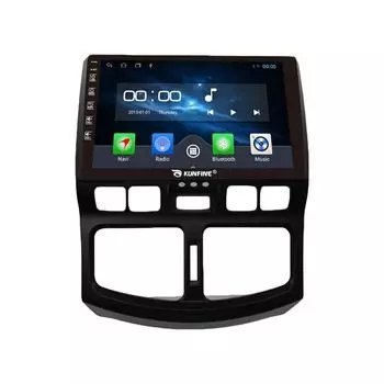 Android Радио CarPlay/Android Авто Автомобильная Навигация Мультимедийный Плеер GPS RDS DSP Стерео Для Hyundai Santa Fe 2005-2021 9 Inch чёрный