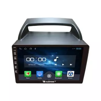 Android Радио CarPlay/Android Авто Автомобильная Навигация Мультимедийный Плеер GPS RDS DSP Стерео Для Kia Grand Carnival Vq 2006-2013 9 Inch чёрный
