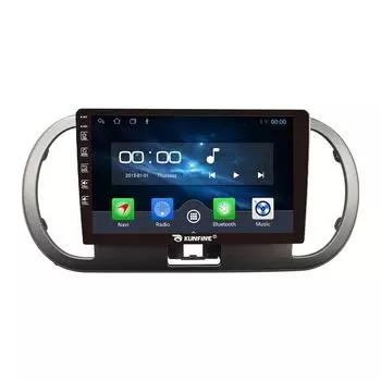 Android Радио CarPlay/Android Авто Автомобильная Навигация Мультимедийный Плеер GPS RDS DSP Стерео Для Nissan Moco 2006-2011 9 Inch чёрный