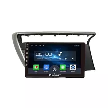 Android Радио CarPlay/Android Авто Автомобильная Навигация Мультимедийный Плеер GPS RDS DSP Стерео Для Perodua Myvi 2017-2019 10 Inch чёрный
