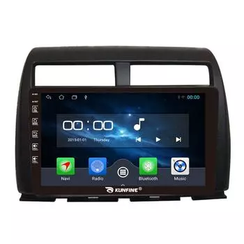Android Радио CarPlay/Android Авто Автомобильная Навигация Мультимедийный Плеер GPS RDS DSP Стерео Для Toyota Alza 2018 10 Inch чёрный