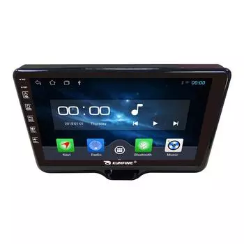 Android Радио CarPlay/Android Авто Автомобильная Навигация Мультимедийный Плеер GPS RDS DSP Стерео Для Toyota Vios 2021 9 Inch чёрный