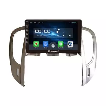 Android-радио CarPlay/Android Авто Автомобильная навигация Мультимедийный плеер GPS RDS DSP Стерео для Buick Lacrosse 2009-2012 9 Inch чёрный