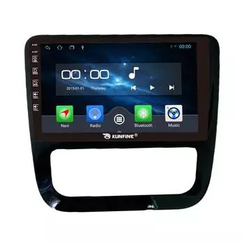 Android Радио CarPlay/Android Авто Автомобильная Навигация Мультимедийный Плеер GPS RDS DSP Стерео Для Vw Scirocco 2009-2014 9 Inch чёрный