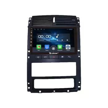 Android Радио CarPlay/Android Авто Автомобильная навигация Мультимедийный плеер GPS RDS DSP Стерео для Peugeot 405 9 Inch чёрный