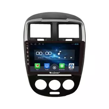 Android Радио CarPlay/Android Авто Автомобильная навигация Мультимедийный плеер GPS RDS DSP Стерео для Proton Exora 2009-2021 10 Inch чёрный
