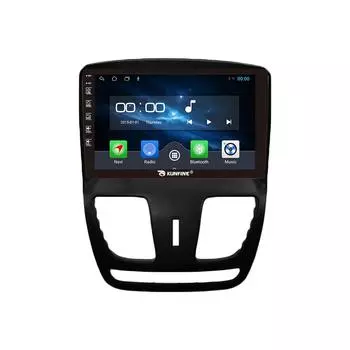 Android-радио CarPlay/Android Авто Автомобильная навигация Мультимедийный плеер GPS RDS DSP Стерео для Saipa Saina 9 Inch чёрный